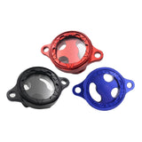 Maxbell Motorcycle Oil Filter Cover for Honda TRX450R 450er Cbf450R Cbf450x Red