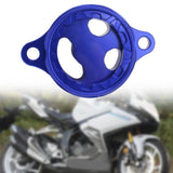 Maxbell Motorcycle Oil Filter Cover for Honda TRX450R 450er Cbf450R Cbf450x Blue