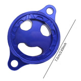 Maxbell Motorcycle Oil Filter Cover for Honda TRX450R 450er Cbf450R Cbf450x Blue