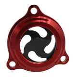 Maxbell Engine Oil Filter Cover Premium Replacement for Drz400S Drz400 Drz400SM Red