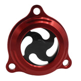 Maxbell Engine Oil Filter Cover Premium Replacement for Drz400S Drz400 Drz400SM Red
