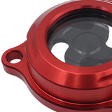 Maxbell Engine Oil Filter Cover Premium Replacement for Drz400S Drz400 Drz400SM Red