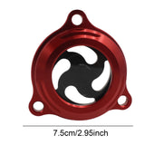 Maxbell Engine Oil Filter Cover Premium Replacement for Drz400S Drz400 Drz400SM Red