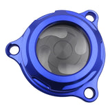 Maxbell Engine Oil Filter Cover Premium Replacement for Drz400S Drz400 Drz400SM Blue