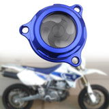 Maxbell Engine Oil Filter Cover Premium Replacement for Drz400S Drz400 Drz400SM Blue