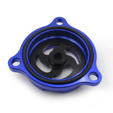 Maxbell Engine Oil Filter Cover Premium Replacement for Drz400S Drz400 Drz400SM Blue