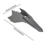 Maxbell Motorcycle Rear Fender Premium Splash Dirt Mud Guard for Huayang SSR125
