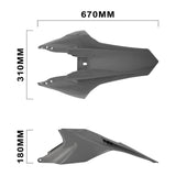 Maxbell Motorcycle Rear Fender Premium Splash Dirt Mud Guard for Huayang SSR125