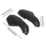Maxbell 2 Pieces Motorcycle Hand Guards Windproof Handgrip Cover for Honda NAVI