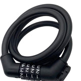 Maxbell Bike Cable Lock with Combination Accessory for Scooters Compact Multipurpose