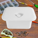 Maxbell Deck Storage Box White Lockable Tool Box Inspection Hatch Fishing Tackle Box