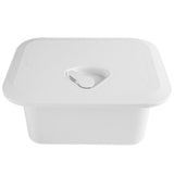 Maxbell Deck Storage Box White Lockable Tool Box Inspection Hatch Fishing Tackle Box