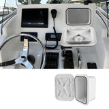 Maxbell Deck Storage Box White Lockable Tool Box Inspection Hatch Fishing Tackle Box