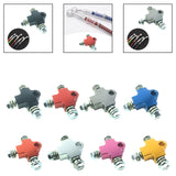 Maxbell Brake Oil Hose Pipe Three Way Connector Front Double Disc Conversion Set Black