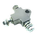 Maxbell Brake Oil Hose Pipe Three Way Connector Front Double Disc Conversion Set Titanium