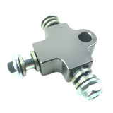 Maxbell Brake Oil Hose Pipe Three Way Connector Front Double Disc Conversion Set Titanium