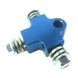 Maxbell Brake Oil Hose Pipe Three Way Connector Front Double Disc Conversion Set Blue