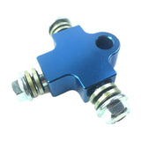 Maxbell Brake Oil Hose Pipe Three Way Connector Front Double Disc Conversion Set Blue