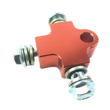 Maxbell Brake Oil Hose Pipe Three Way Connector Front Double Disc Conversion Set Orange