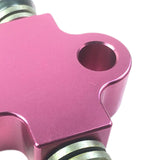 Maxbell Brake Oil Hose Pipe Three Way Connector Front Double Disc Conversion Set Purple