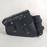 Maxbell Motorcycle Side Saddlebag Practical Compact with Detachable Water Cup Holder Left