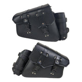 Maxbell Motorcycle Side Saddlebag Practical Compact with Detachable Water Cup Holder Left