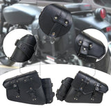 Maxbell Motorcycle Side Saddlebag Practical Compact with Detachable Water Cup Holder Left