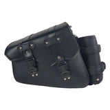 Maxbell Motorcycle Side Saddlebag Practical Compact with Detachable Water Cup Holder Left