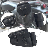 Maxbell Motorcycle Side Saddlebag Practical Compact with Detachable Water Cup Holder Left