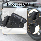 Maxbell Motorcycle Side Saddlebag Practical Compact with Detachable Water Cup Holder Right
