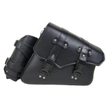 Maxbell Motorcycle Side Saddlebag Practical Compact with Detachable Water Cup Holder Right