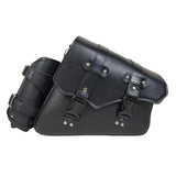 Maxbell Motorcycle Side Saddlebag Practical Compact with Detachable Water Cup Holder Right