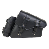 Maxbell Motorcycle Side Saddlebag Practical Compact with Detachable Water Cup Holder Right