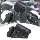 Maxbell Motorcycle Side Saddlebag Practical Compact with Detachable Water Cup Holder Right