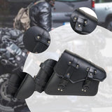 Maxbell Motorcycle Side Saddlebag Practical Compact with Detachable Water Cup Holder Right