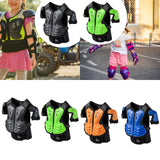 Maxbell Kids Motorcycle Armor Suit Body Guards Vest for Skiing Motocross Black