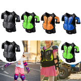 Maxbell Kids Motorcycle Armor Suit Body Guards Vest for Skiing Motocross Black