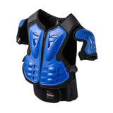 Maxbell Kids Motorcycle Armor Suit Body Guards Vest for Skiing Motocross Blue