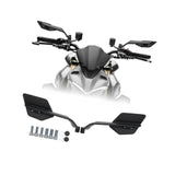 Maxbell 2Pcs Motorcycle Mirror Motorcycle Rearview Mirror for Bike Scooter ATV