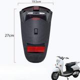 Maxbell Electric Bicycle Rear Fender Splash Guard for Motorcycle Wear Resistant