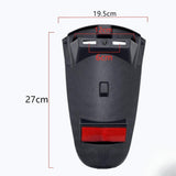 Maxbell Electric Bicycle Rear Fender Splash Guard for Motorcycle Wear Resistant