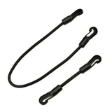 Maxbell 4 Pieces Bungee Cords with Hooks Elastic Ropes for Kayaking Outdoor Car Length 20cm