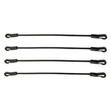 Maxbell 4 Pieces Bungee Cords with Hooks Elastic Ropes for Kayaking Outdoor Car Length 90cm