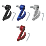 Maxbell Generic Motorcycle Handlebars Hook Cargo Hook with M6 Screw Compact Aluminum Black