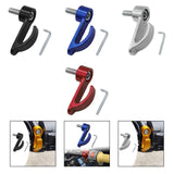 Maxbell Generic Motorcycle Handlebars Hook Cargo Hook with M6 Screw Compact Aluminum Black