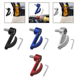 Maxbell Generic Motorcycle Handlebars Hook Cargo Hook with M6 Screw Compact Aluminum Black