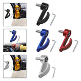 Maxbell Generic Motorcycle Handlebars Hook Cargo Hook with M6 Screw Compact Aluminum Black