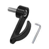 Maxbell Generic Motorcycle Handlebars Hook Cargo Hook with M6 Screw Compact Aluminum Black