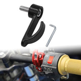 Maxbell Generic Motorcycle Handlebars Hook Cargo Hook with M6 Screw Compact Aluminum Black