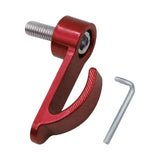 Maxbell Generic Motorcycle Handlebars Hook Cargo Hook with M6 Screw Compact Aluminum Red